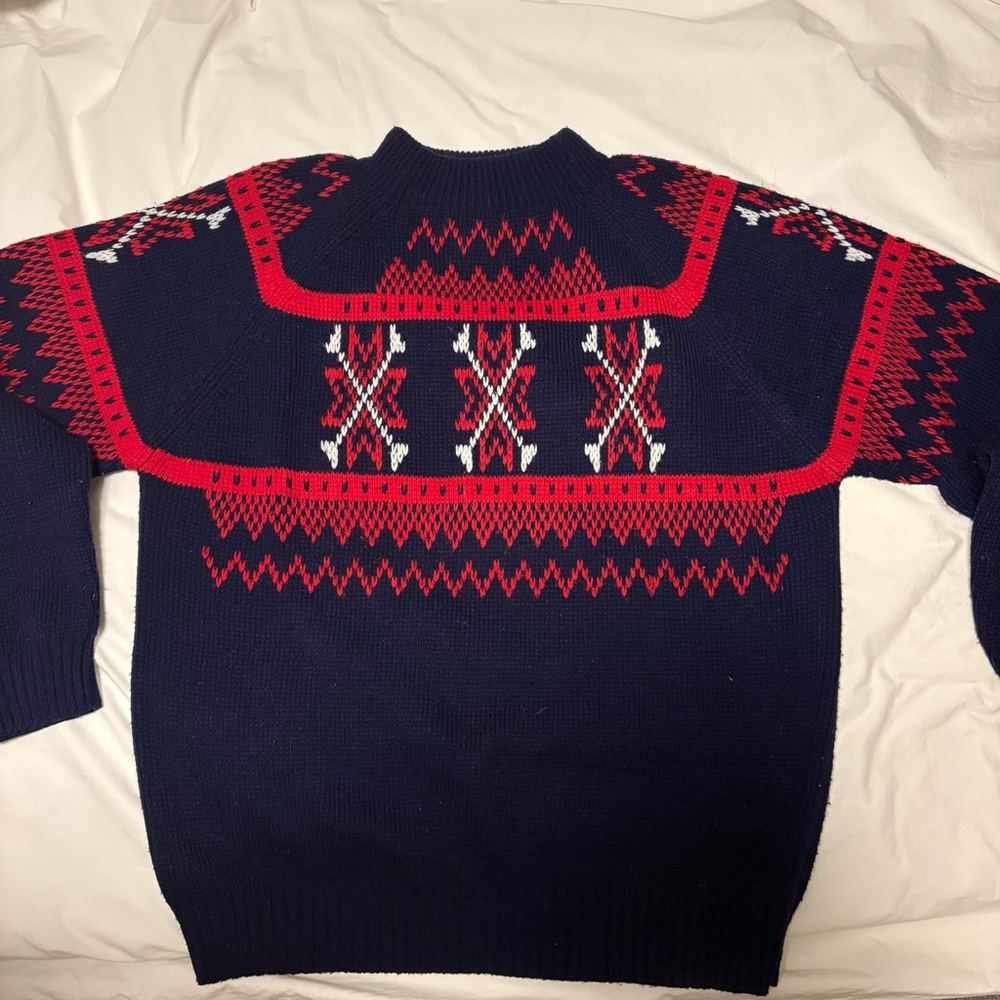 Vintage Fair Isle Crewneck Sweater